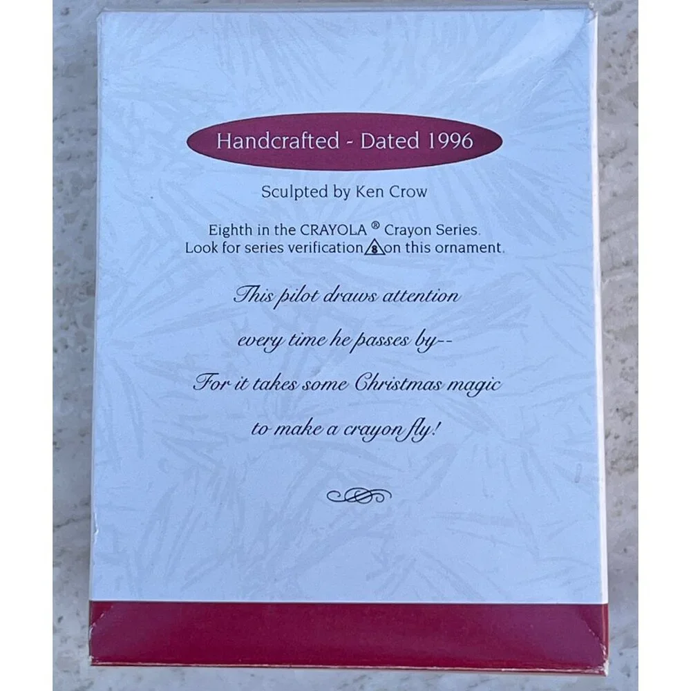 Hallmark Keepsake Collector’s Ornament 1996 Bright Flying Colors Crayola Mouse